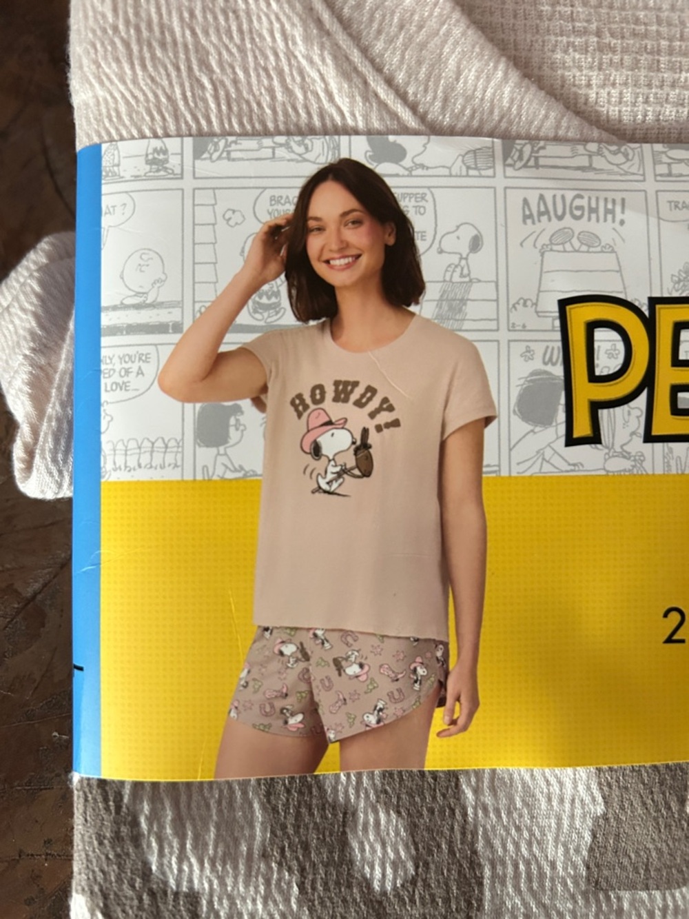 Peanuts Snoopy “HOWDY” Women’s Cowgirl Pajama Set - Picture 9 of 10